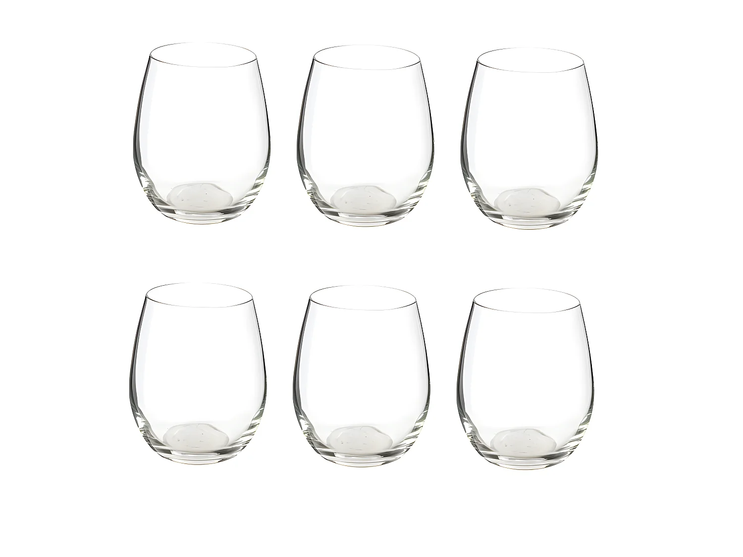 Lot de 6 Verres à Eau "Orpea" 36cl Transparent