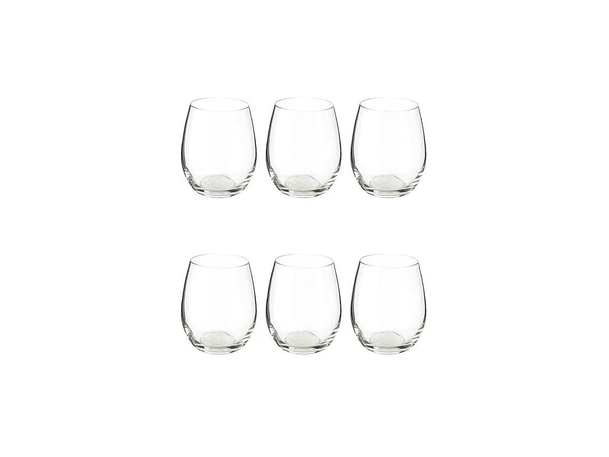 Lot de 6 Verres à Eau "Orpea" 36cl Transparent