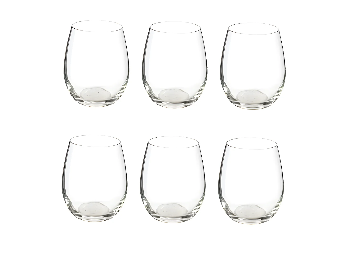 Lot de 6 Verres à Eau "Orpea" 36cl Transparent