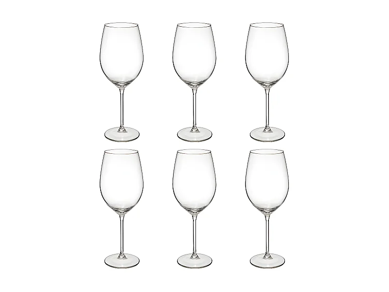 Lot de 6 Verres à Eau "Lina" 54cl Transparent