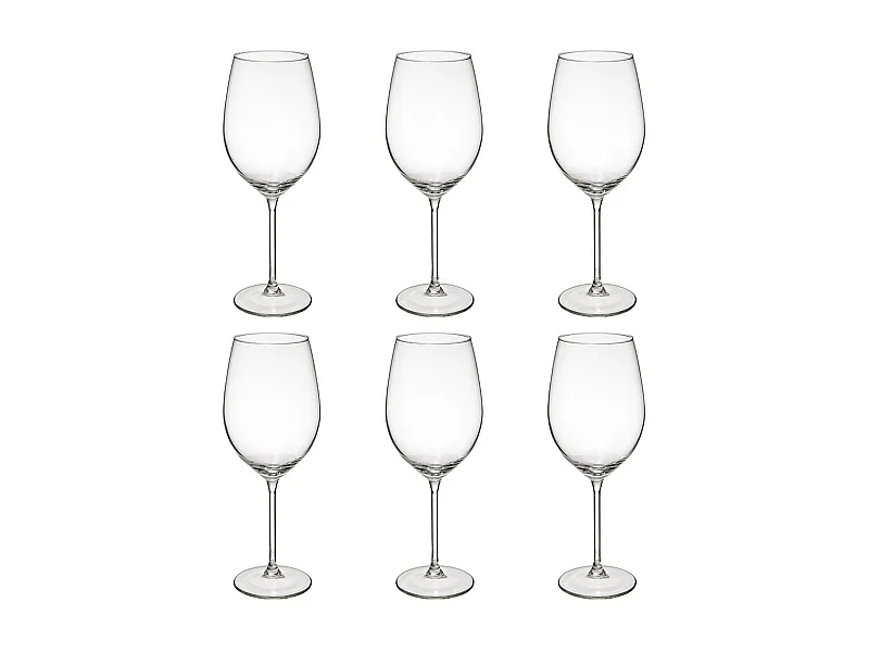 Lot de 6 Verres à Eau "Lina" 54cl Transparent
