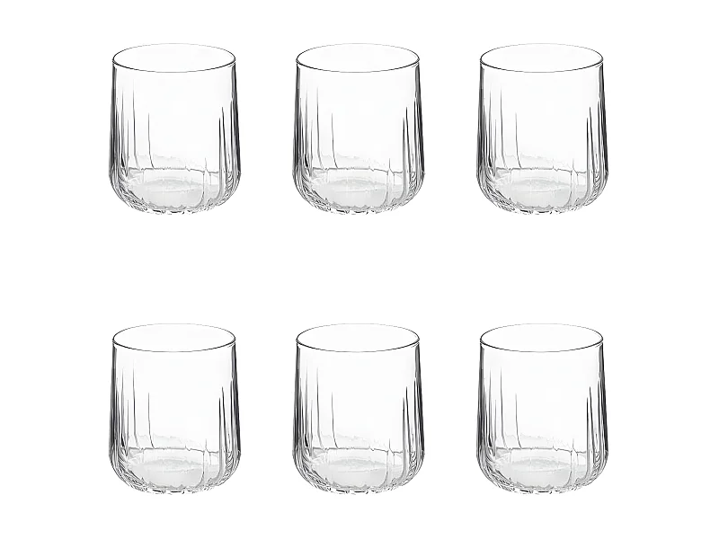 Lot de 6 Verres à Eau "Diego" 31cl Transparent