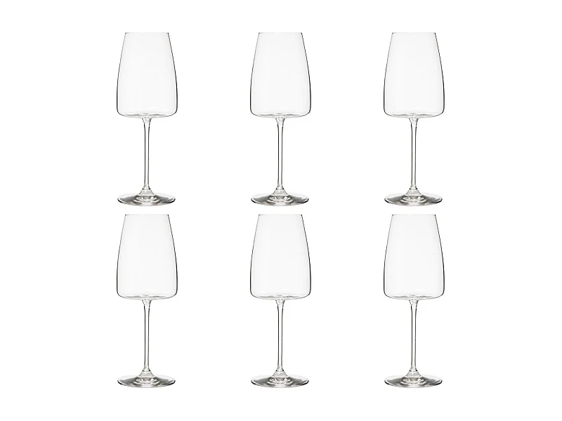 Lot de 6 Verres à Eau "Angara" 51cl Transparent