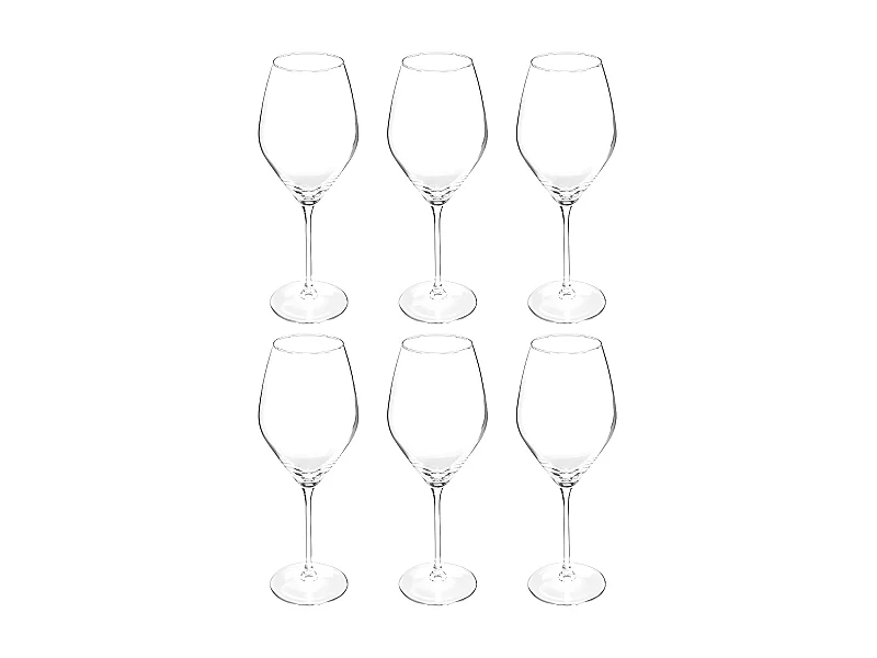 Lot de 6 Verres à Eau "Silvia" 47cl Transparent