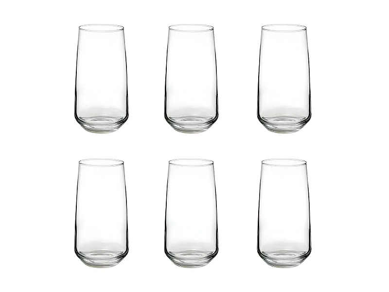 Lot de 6 Gobelets en Verre "Elaya" 48cl Transparent