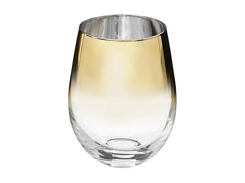 Lot de 6 Verres à Eau "Arya" 54cl Or