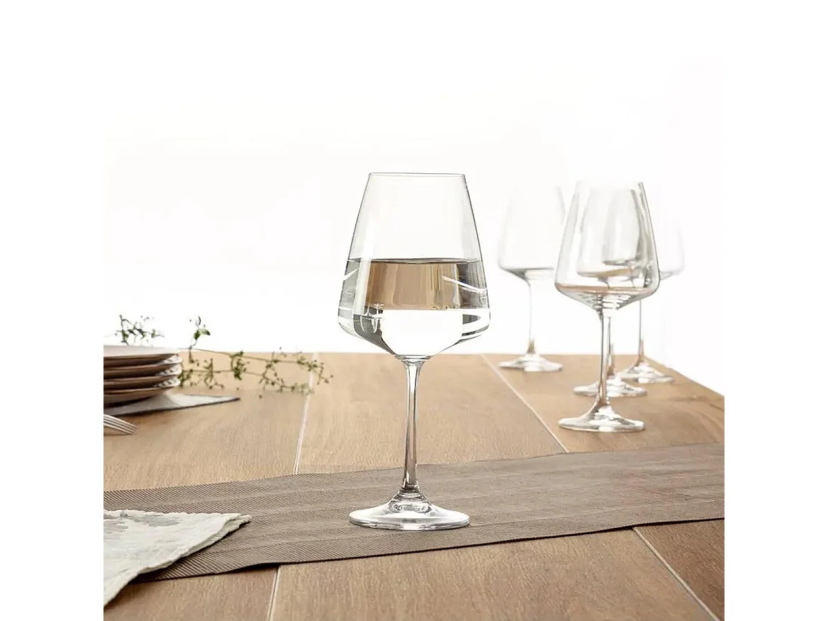 Lot de 6 Verres à Eau "Selenga" 45cl Transparent