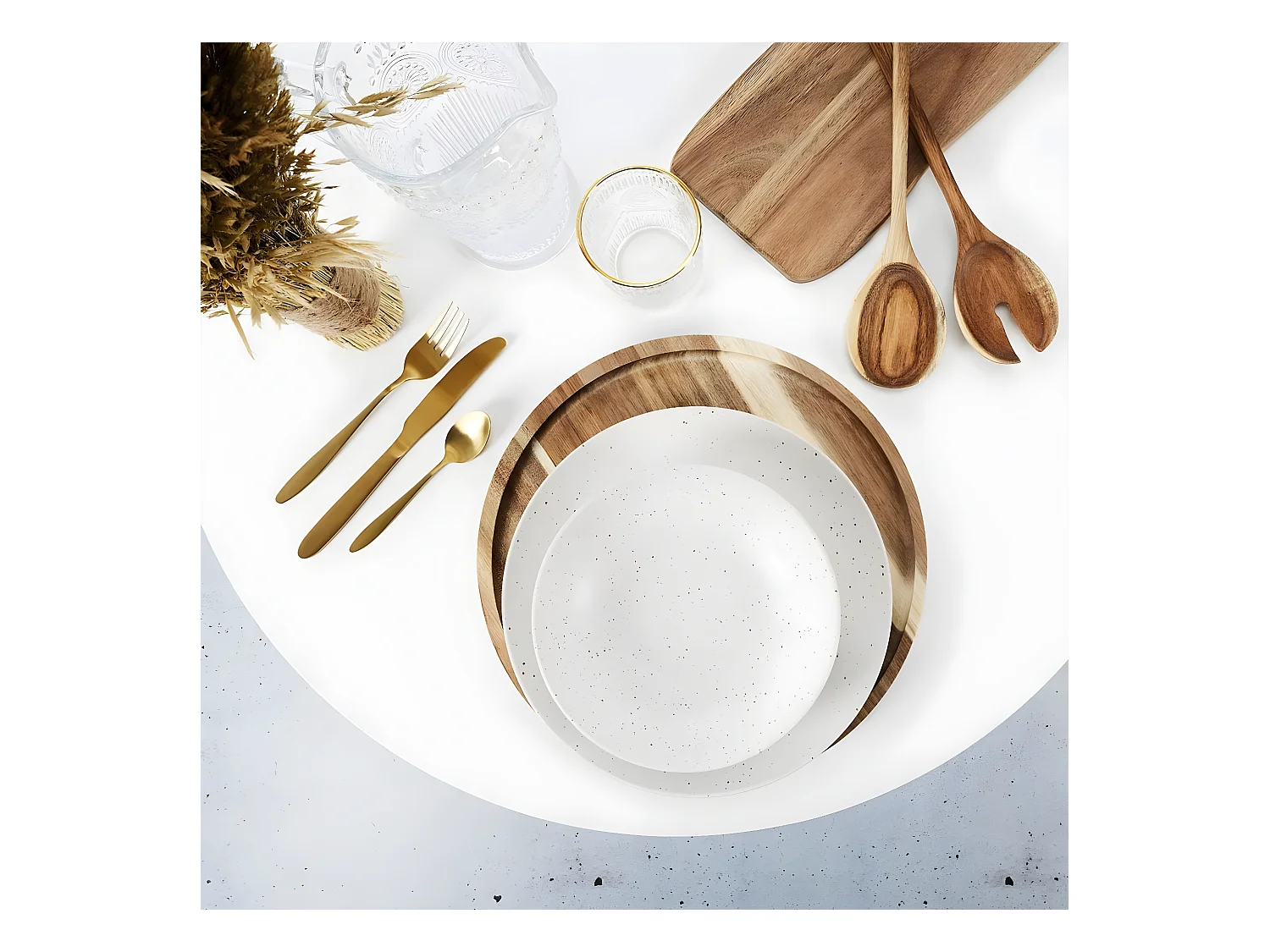 Lot de 6 Verres Design "Liseré" 18cl Transparent