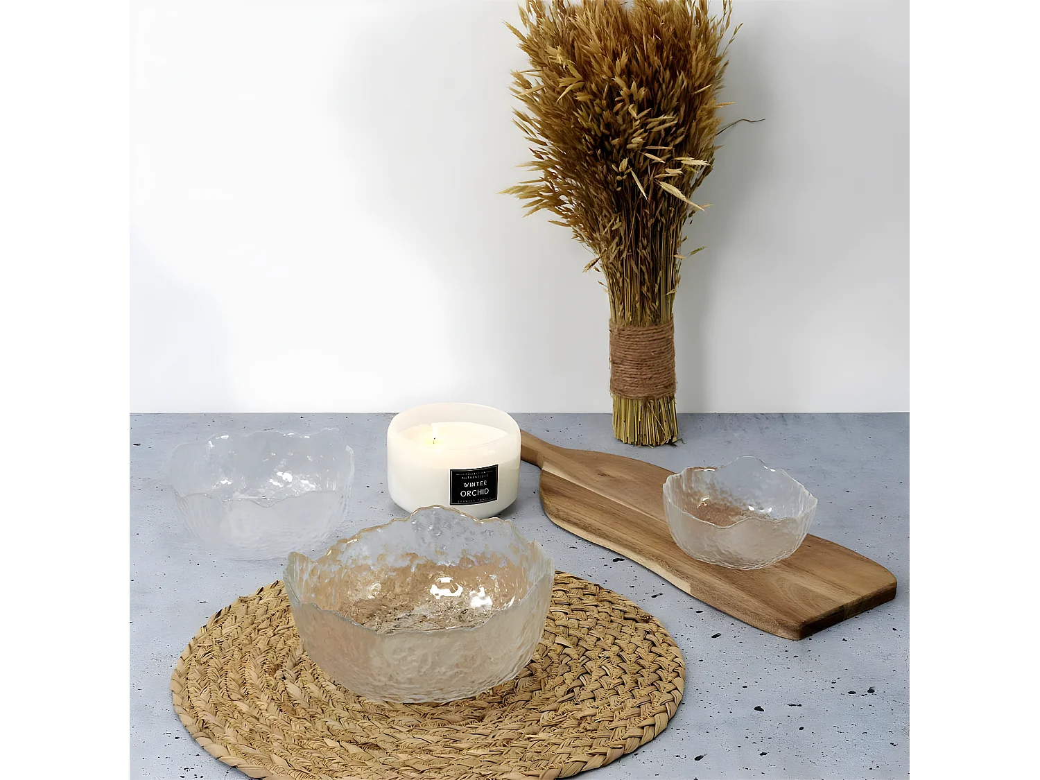 Lot de 6 Verres Design "Liseré" 18cl Transparent