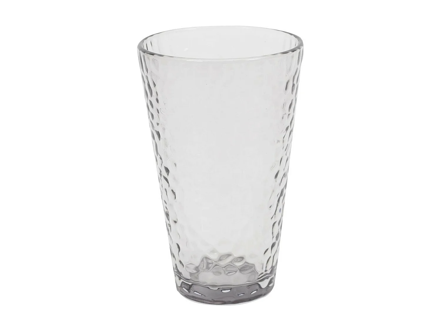 Lot de 6 Verres à Eau "Martelé" 34cl Gris Irisé