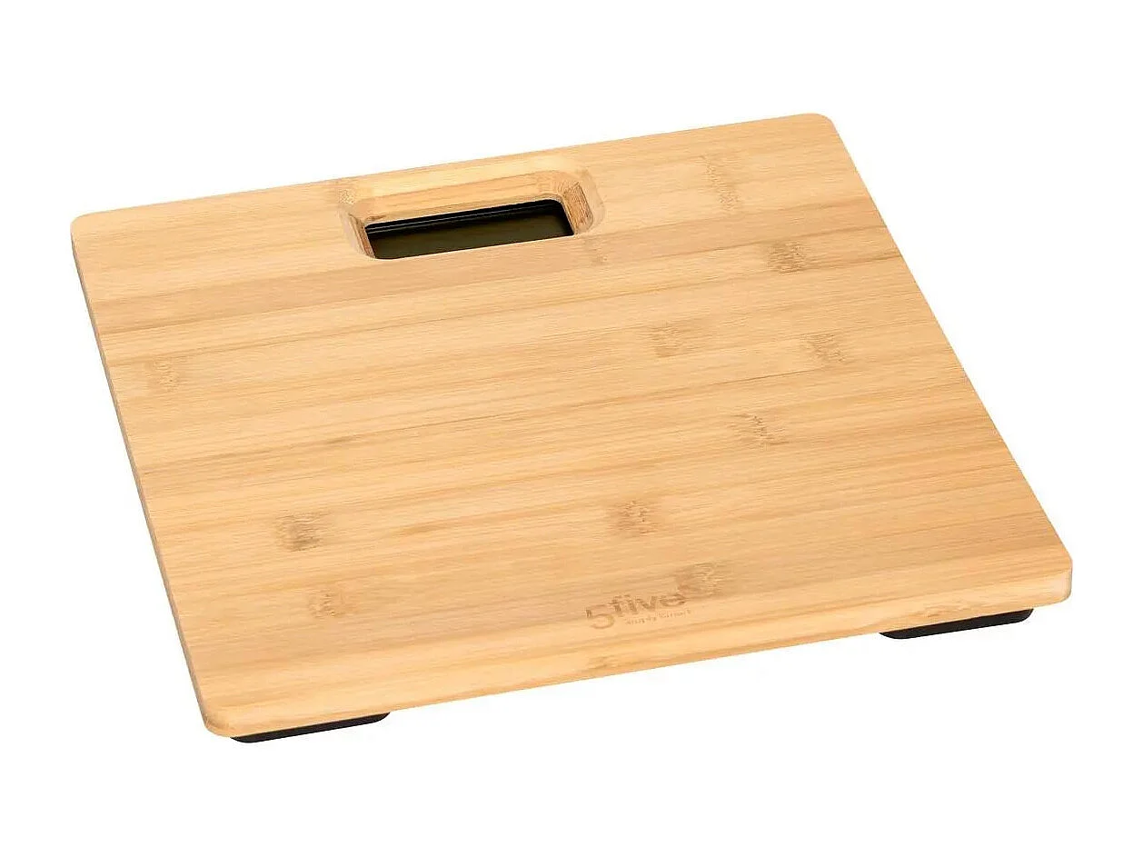 Pèse-Personne en Bambou "Lido" 28cm Naturel