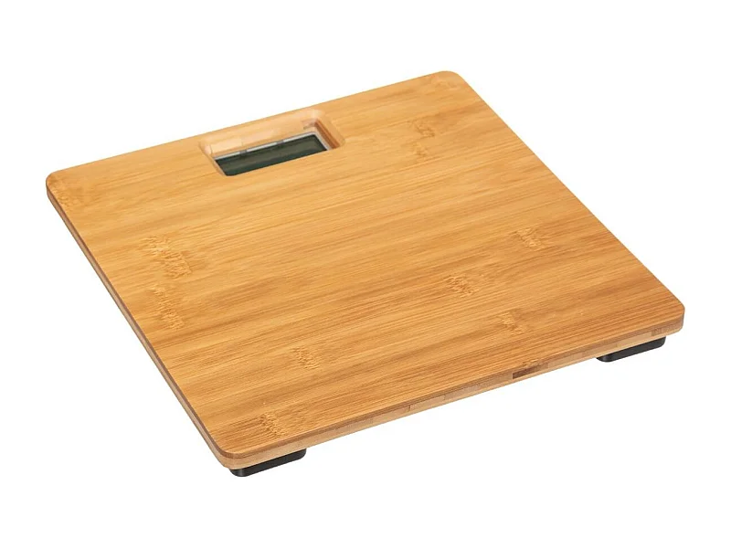 Pèse-Personne en Bambou "Lido" 28cm Naturel