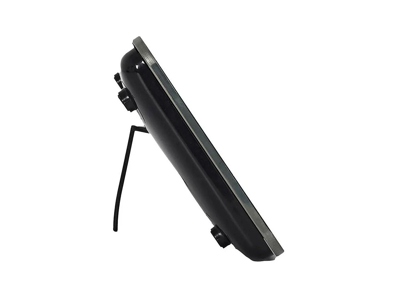 Pèse-Personne Digital en Verre "Miroir" 22cm Noir