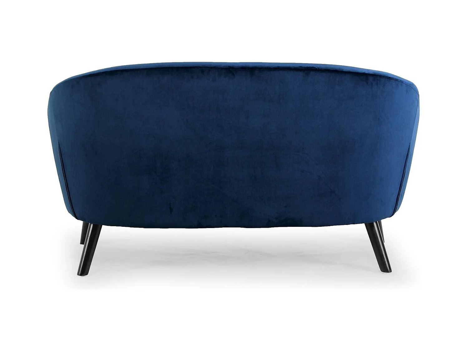 Canapé Scandinave Velours "Lopy" 157cm Bleu
