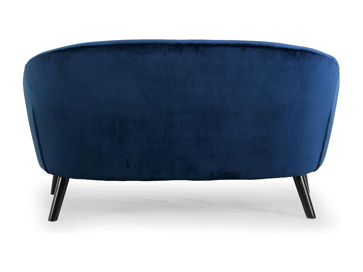 Canapé Scandinave Velours "Lopy" 157cm Bleu