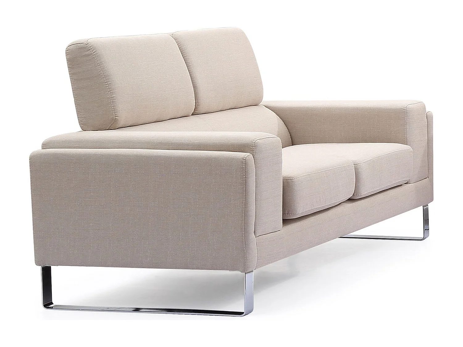 Divano a 2 posti Barth in tessuto beige