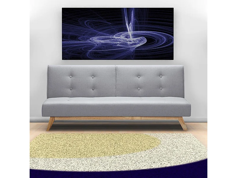 Schlafsofa im skandinavischen Stil, hellgrau "Jeanot" 180cm