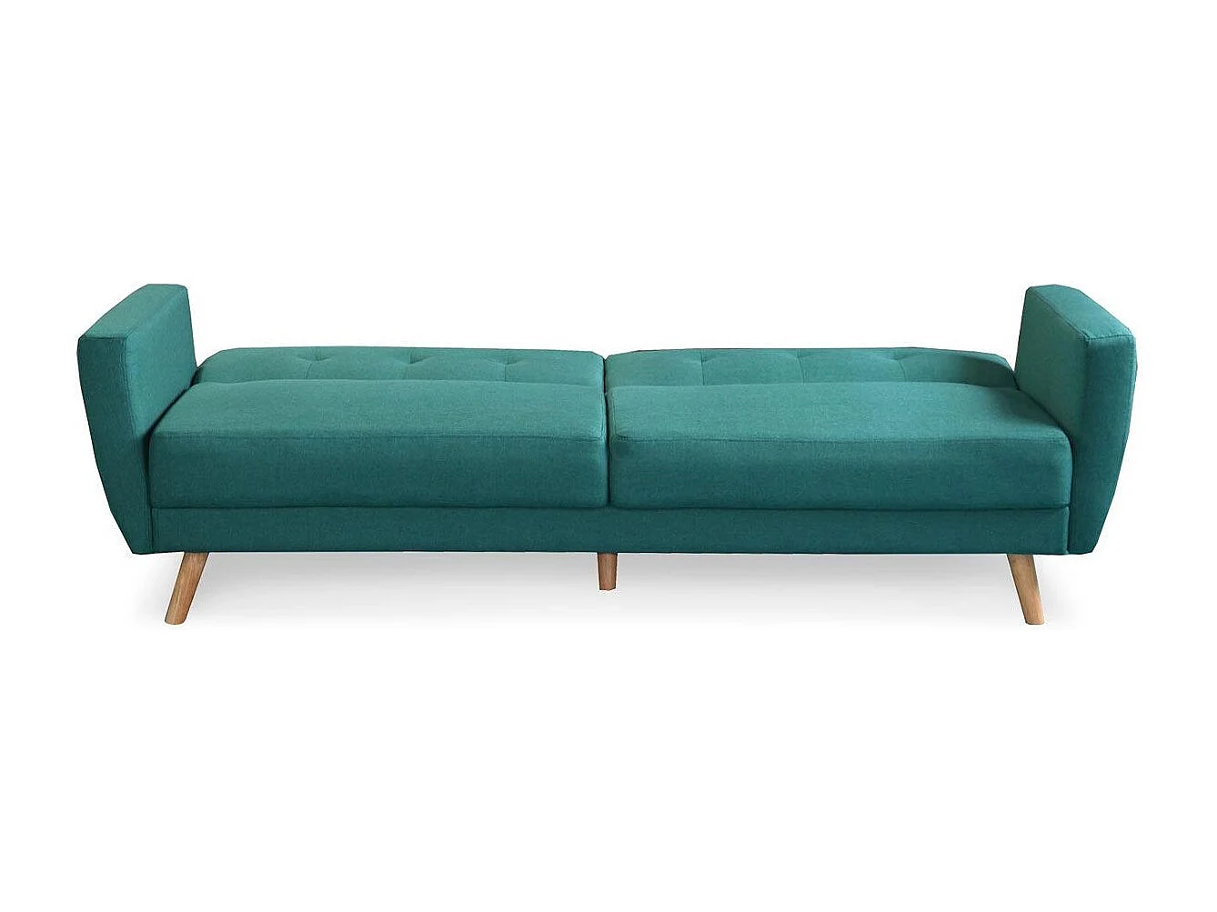 Canapé Scandinave Convertible "Garry" 220cm Bleu Vert