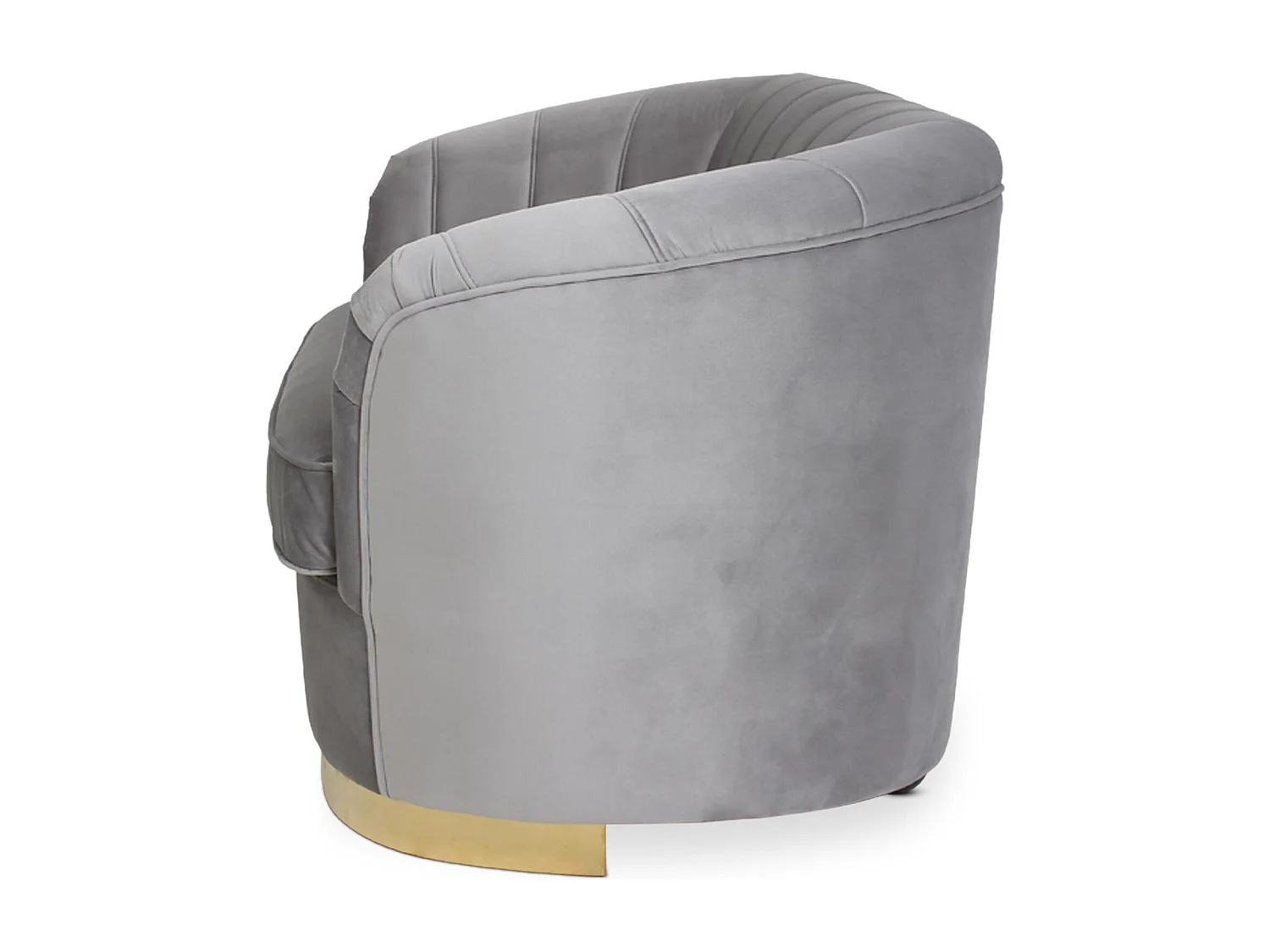 Canapé 2 Places Design "Boridalo" 152cm Argent