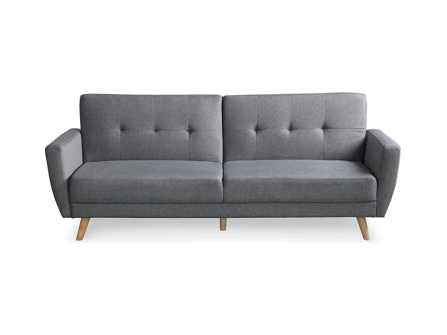 Canapé Scandinave Convertible "Garry" 220cm Gris
