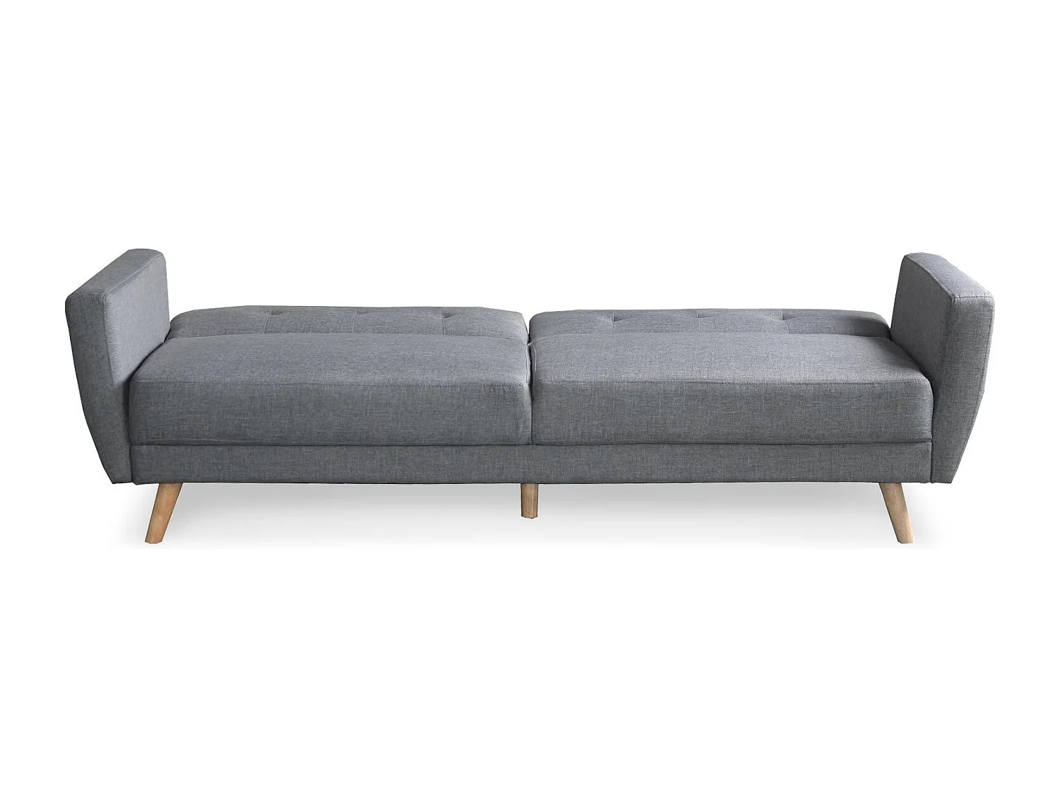 Canapé Scandinave Convertible "Garry" 220cm Gris