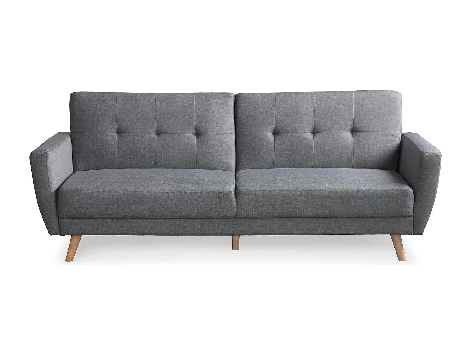 Canapé Scandinave Convertible "Garry" 220cm Gris