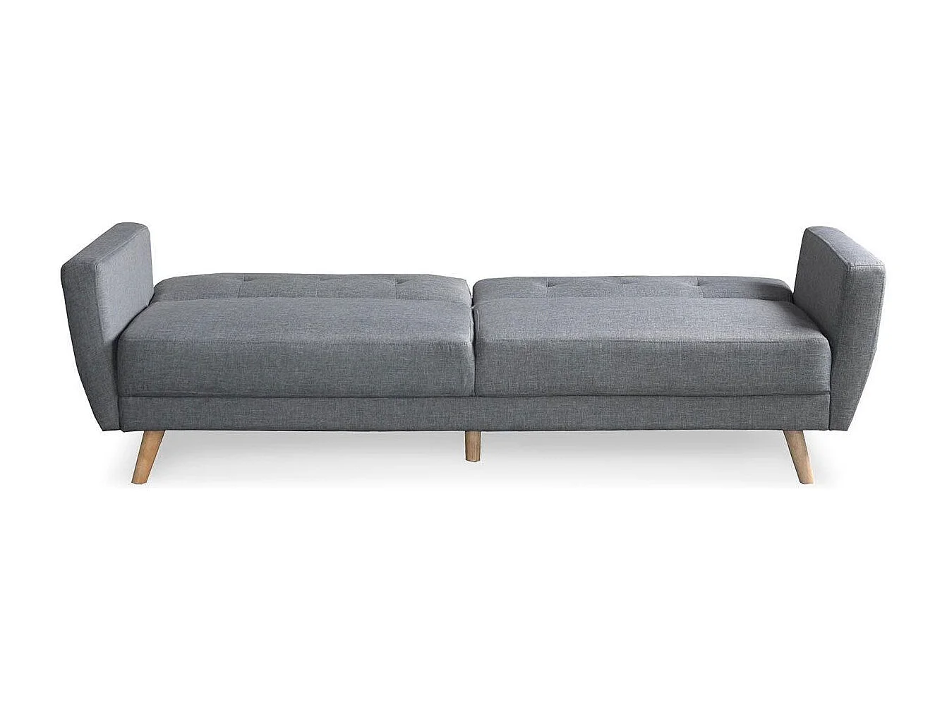 Canapé Scandinave Convertible "Garry" 220cm Gris