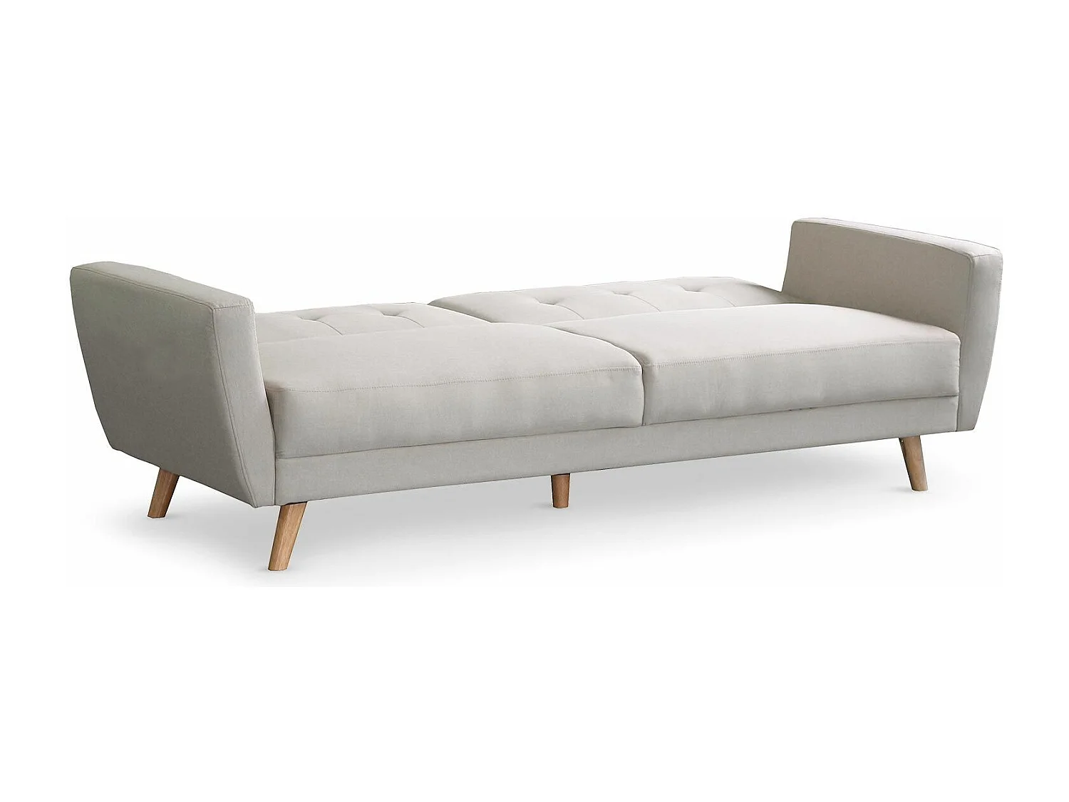 Canapé Scandinave Convertible "Garry" 220cm Beige