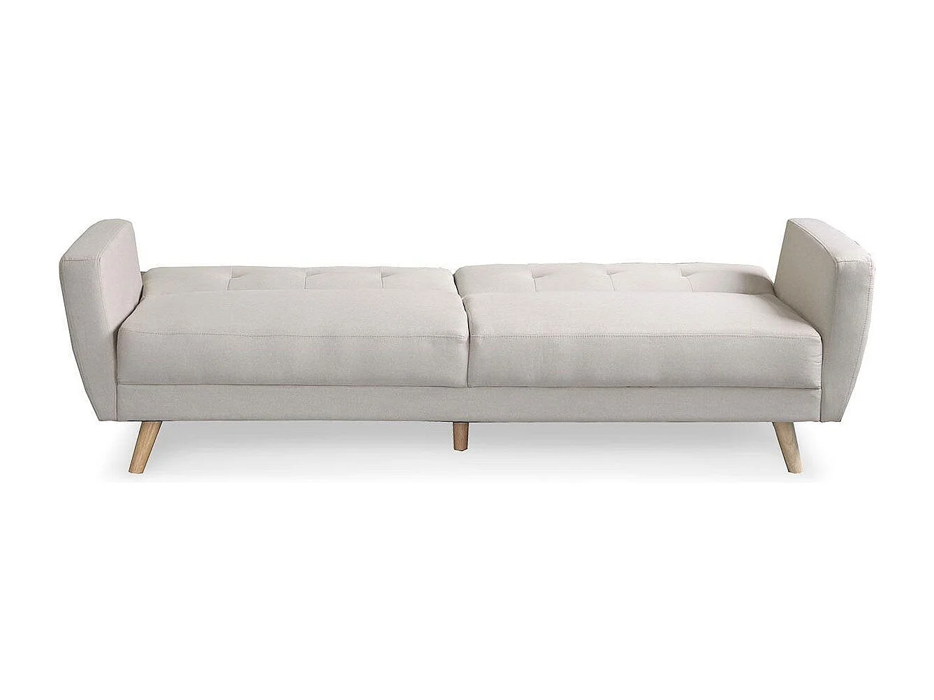 Canapé Scandinave Convertible "Garry" 220cm Beige