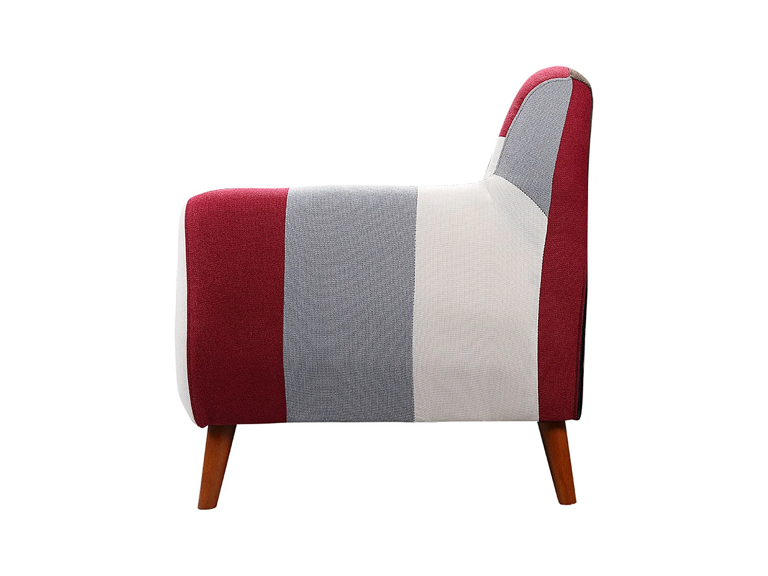 Divano Bombay scandinavo a 3 posti Multicolore