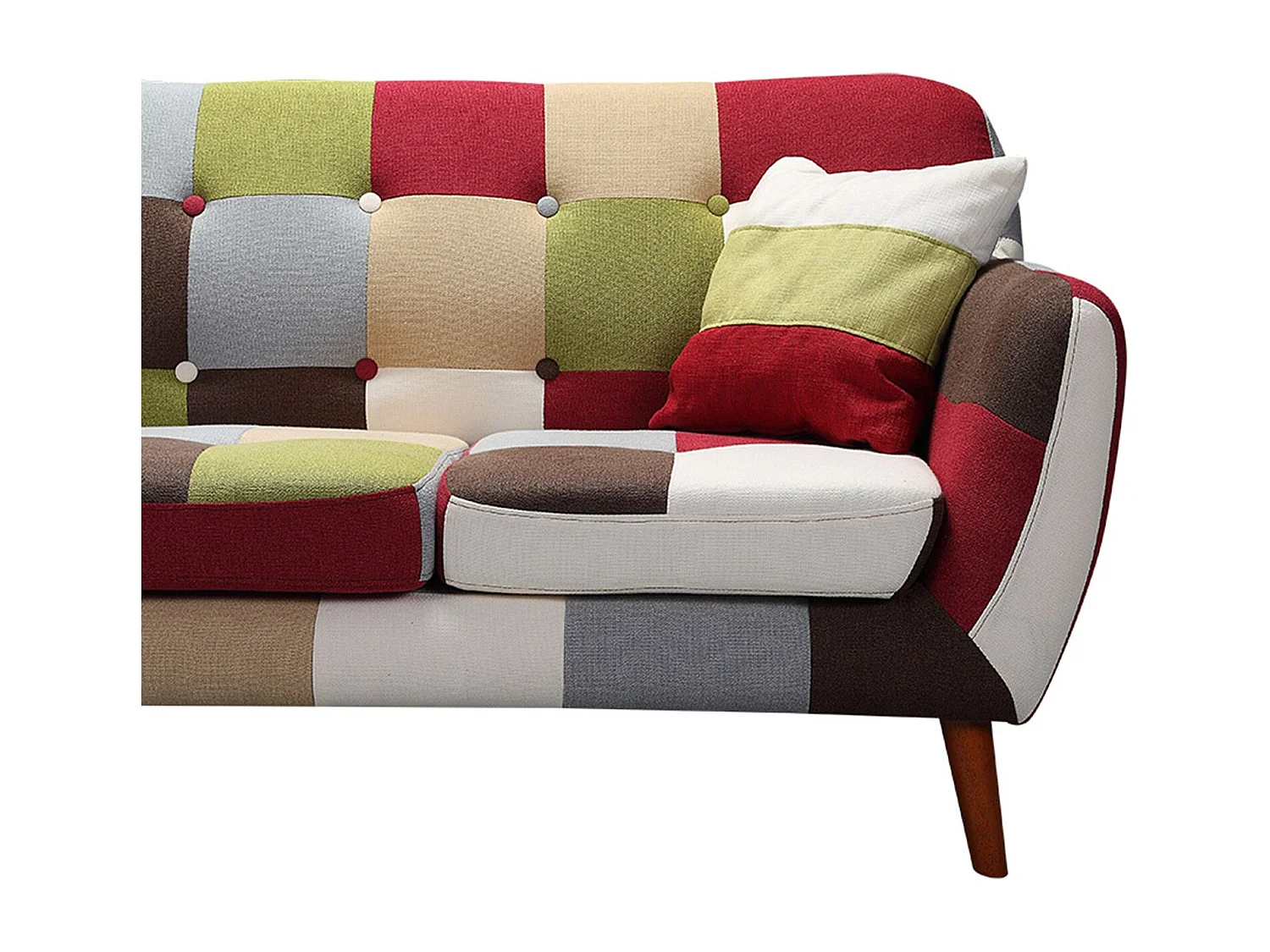 Canapé 3 Places "Karé" 182cm Multicolore