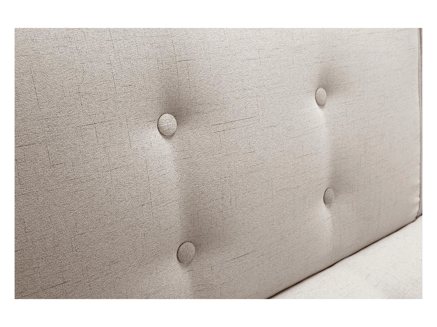 Canapé Convertible "Jeanot" 180cm Beige