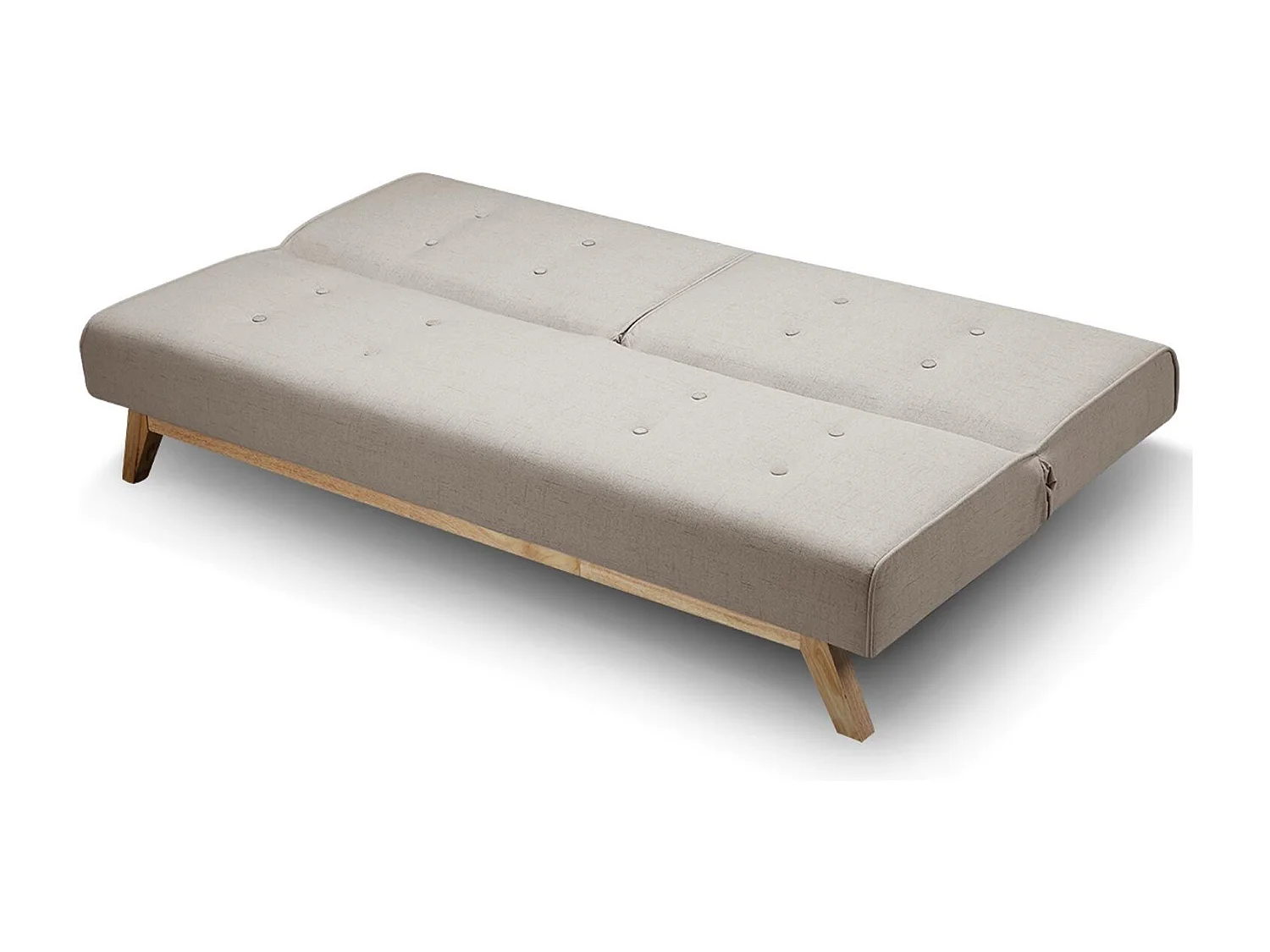 Canapé Convertible "Jeanot" 180cm Beige