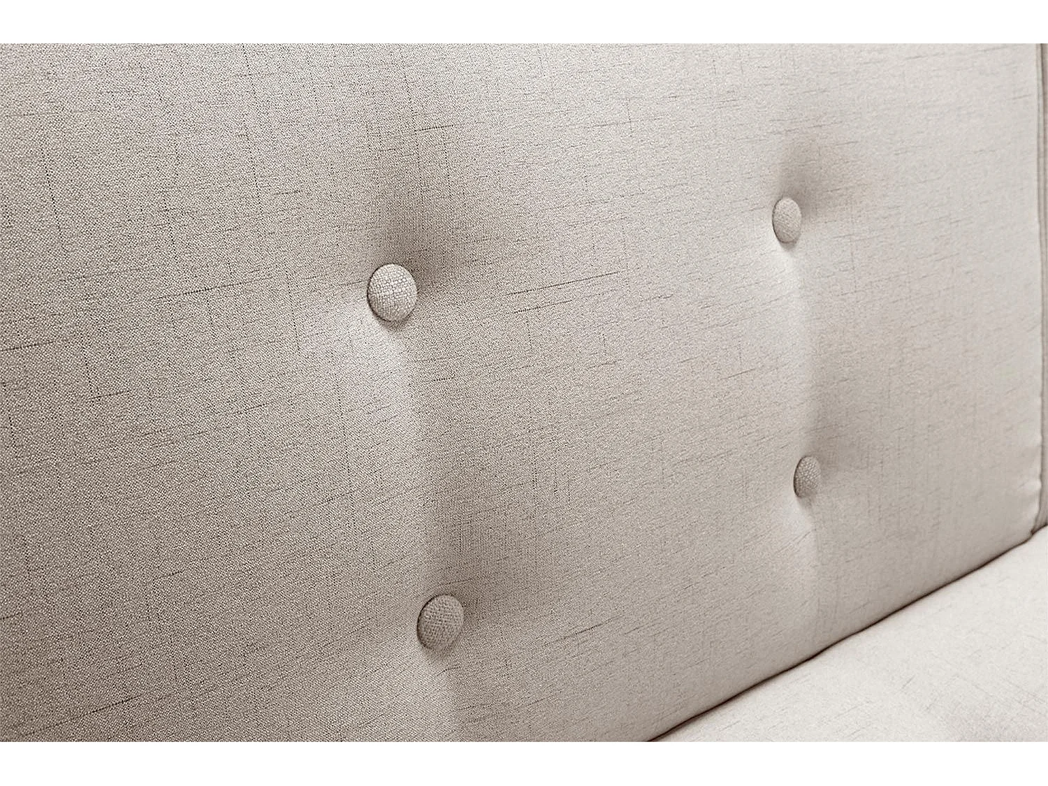 Canapé Convertible "Jeanot" 180cm Beige