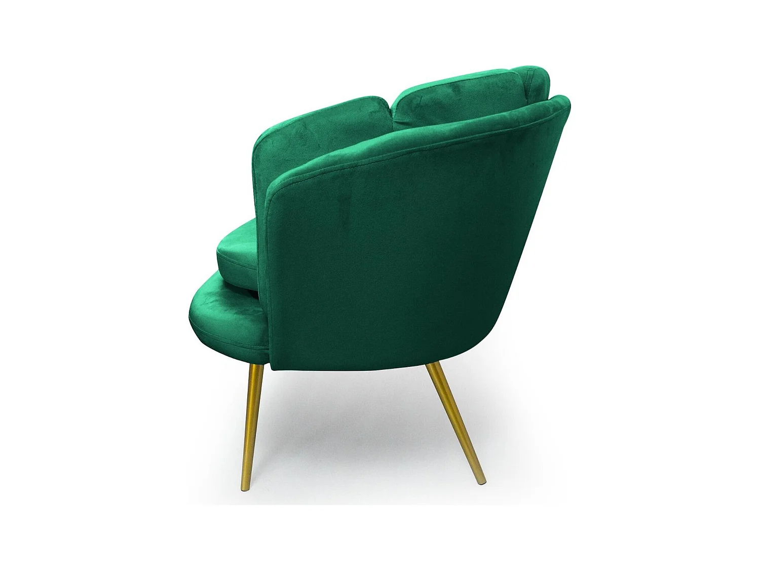 Canapé 2 Places en Velours "Dabren" 138cm Vert