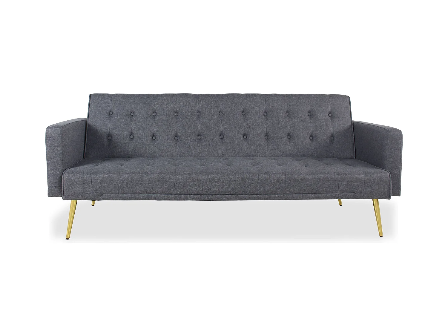 Canapé Convertible Design "Tybio" 175cm Gris