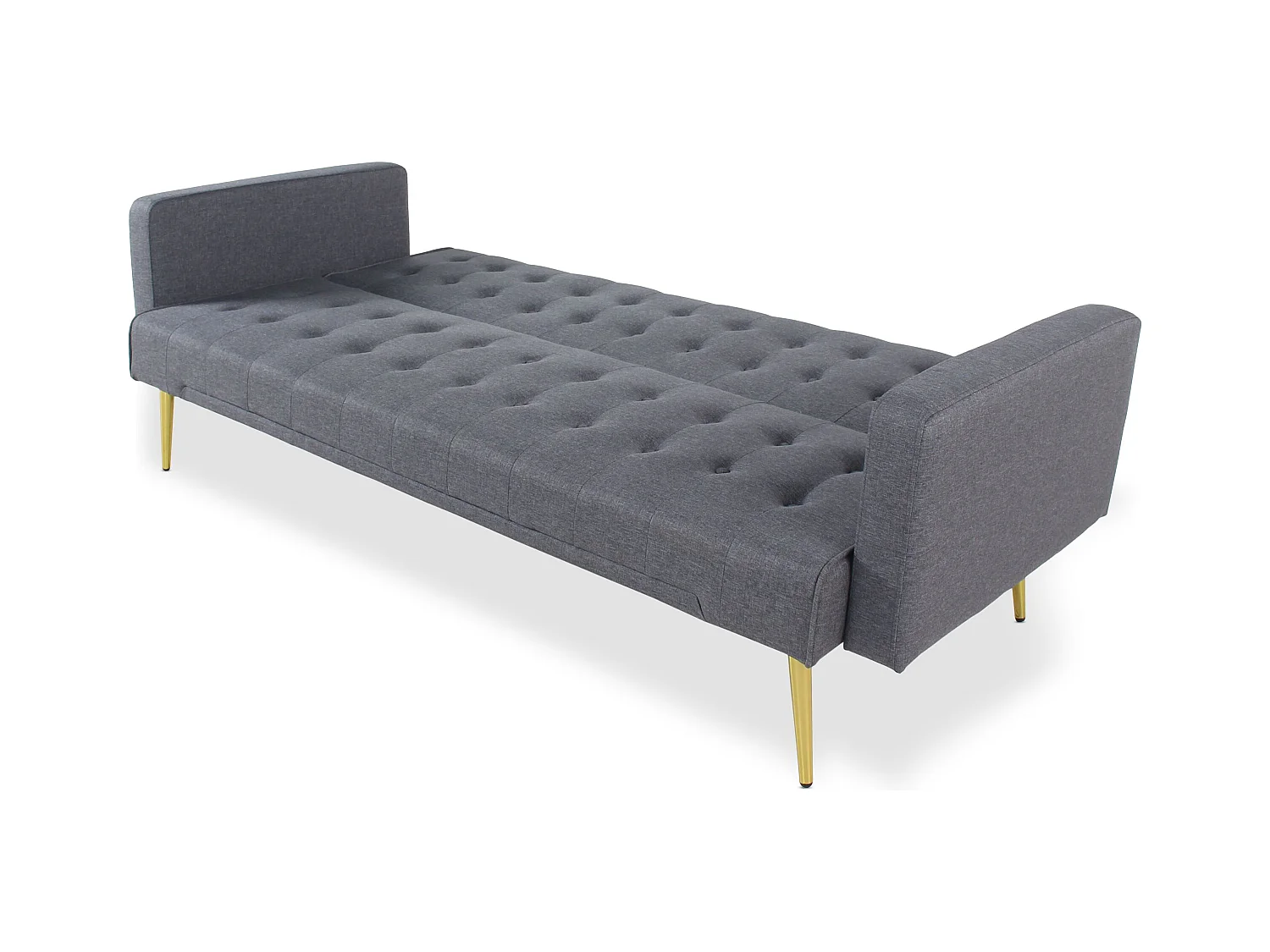 Canapé Convertible Design "Tybio" 175cm Gris