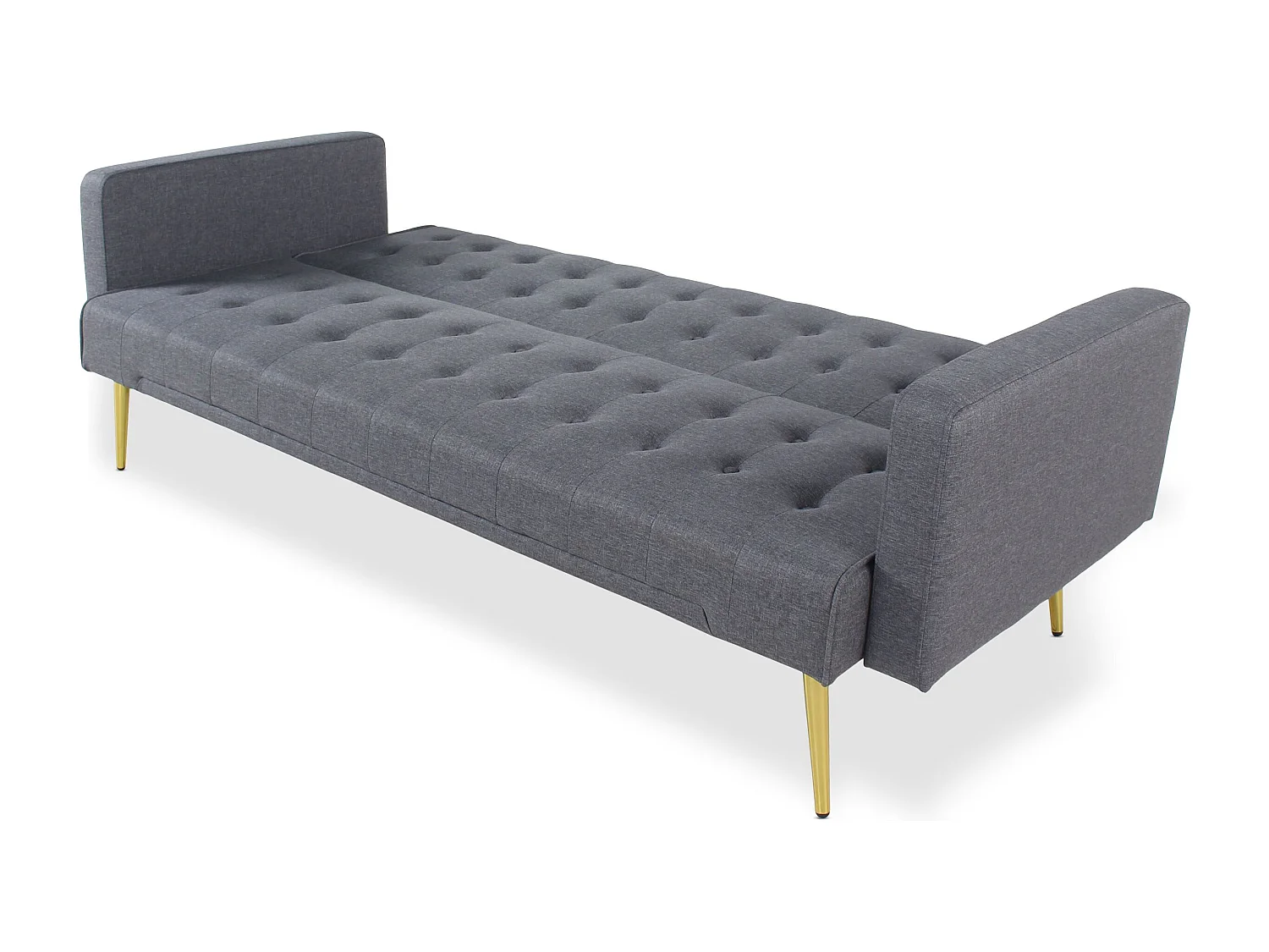 Canapé Convertible Design "Tybio" 175cm Gris