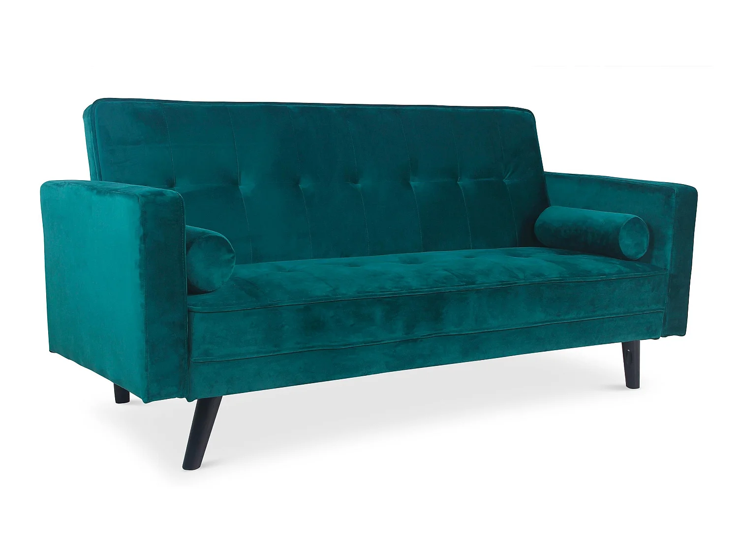 Canapé Convertible 3 Places Scandinave "Navya" Vert