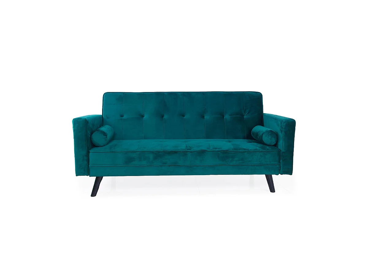 Canapé Convertible 3 Places Scandinave "Navya" Vert