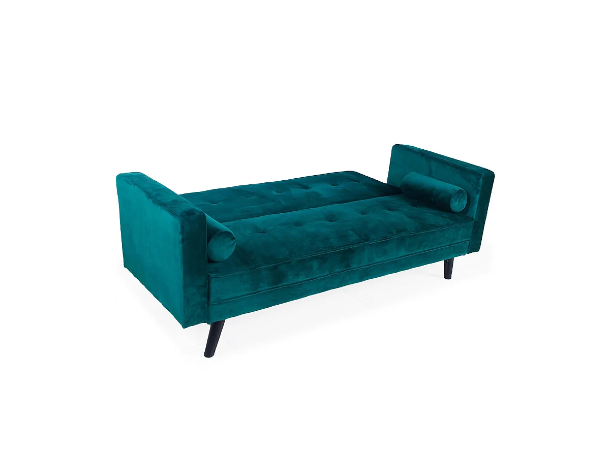 Canapé Convertible 3 Places Scandinave "Navya" Vert