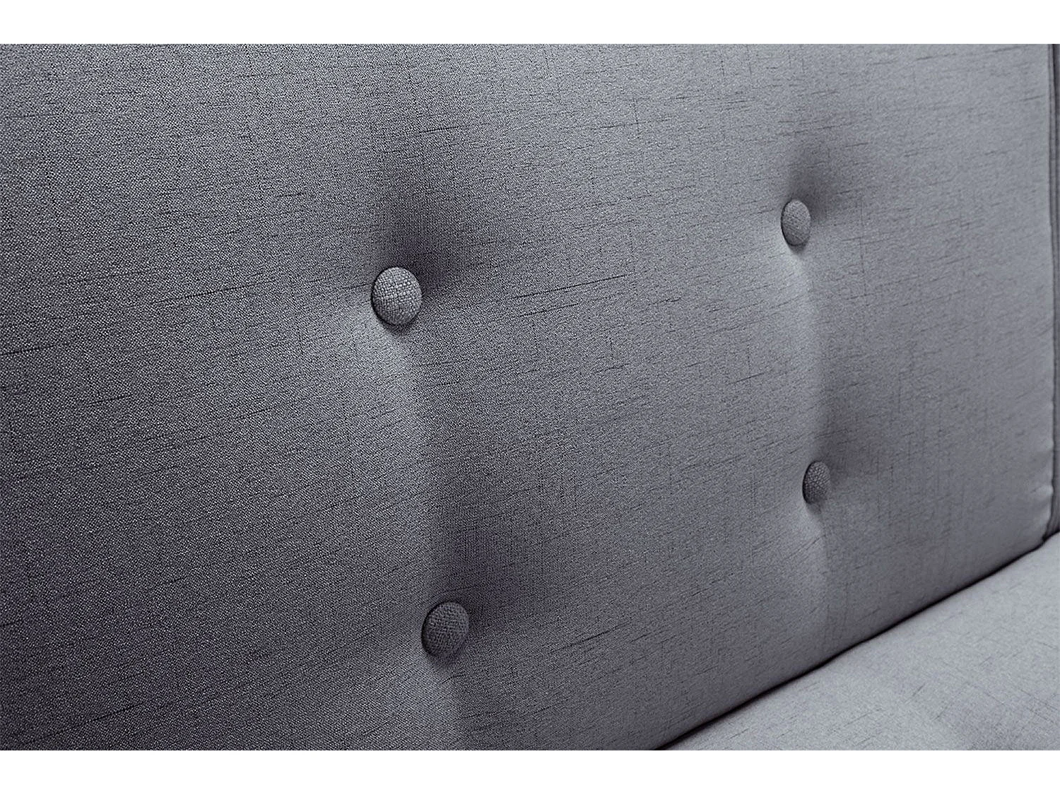 Canapé Convertible "Jeanot" 180cm Gris Foncé