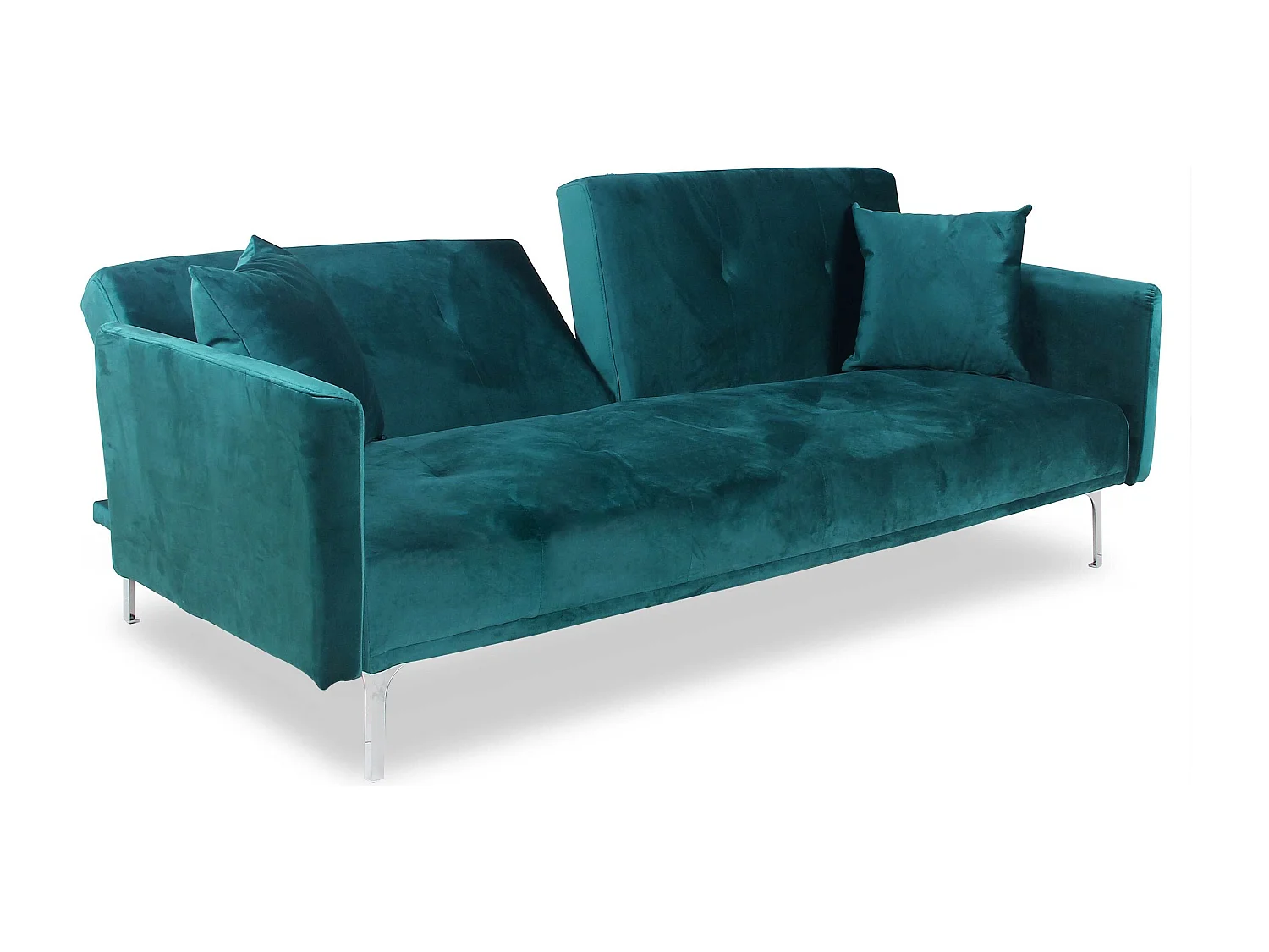 Canapé Convertible 3 Places "Lacla" 191cm Vert