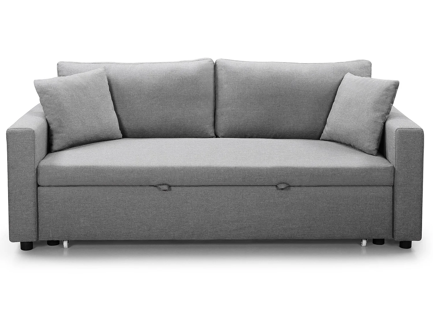 Canapé 3 Places Convertible "Zolan" 194cm Gris