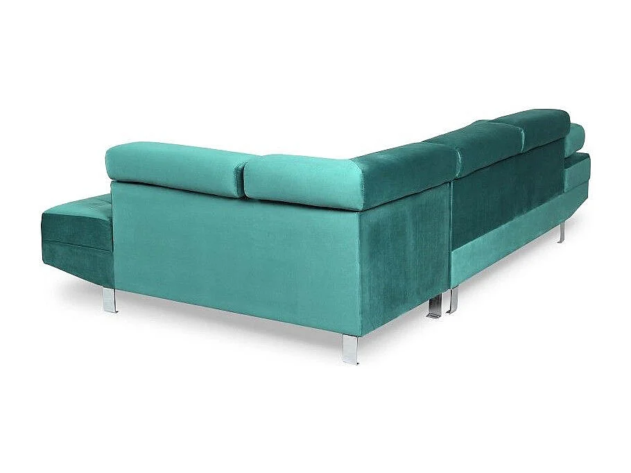 Canapé d'Angle Droit "Têtière" 260cm Vert