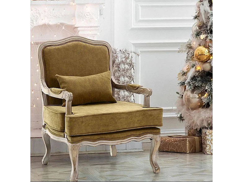 Fauteuil Mambo Simili Taupe