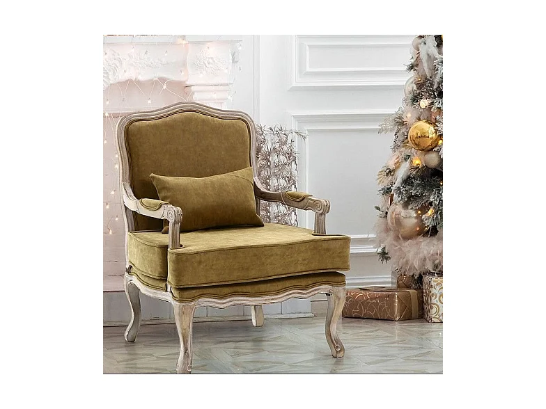 Fauteuil Mambo Simili Taupe