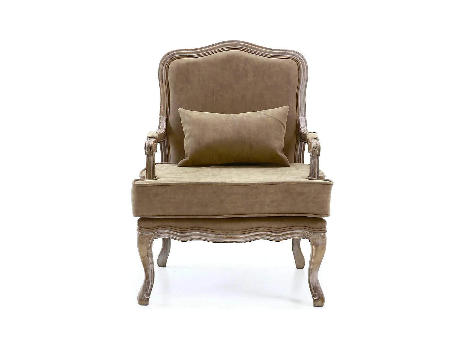Fauteuil Mambo Simili Taupe