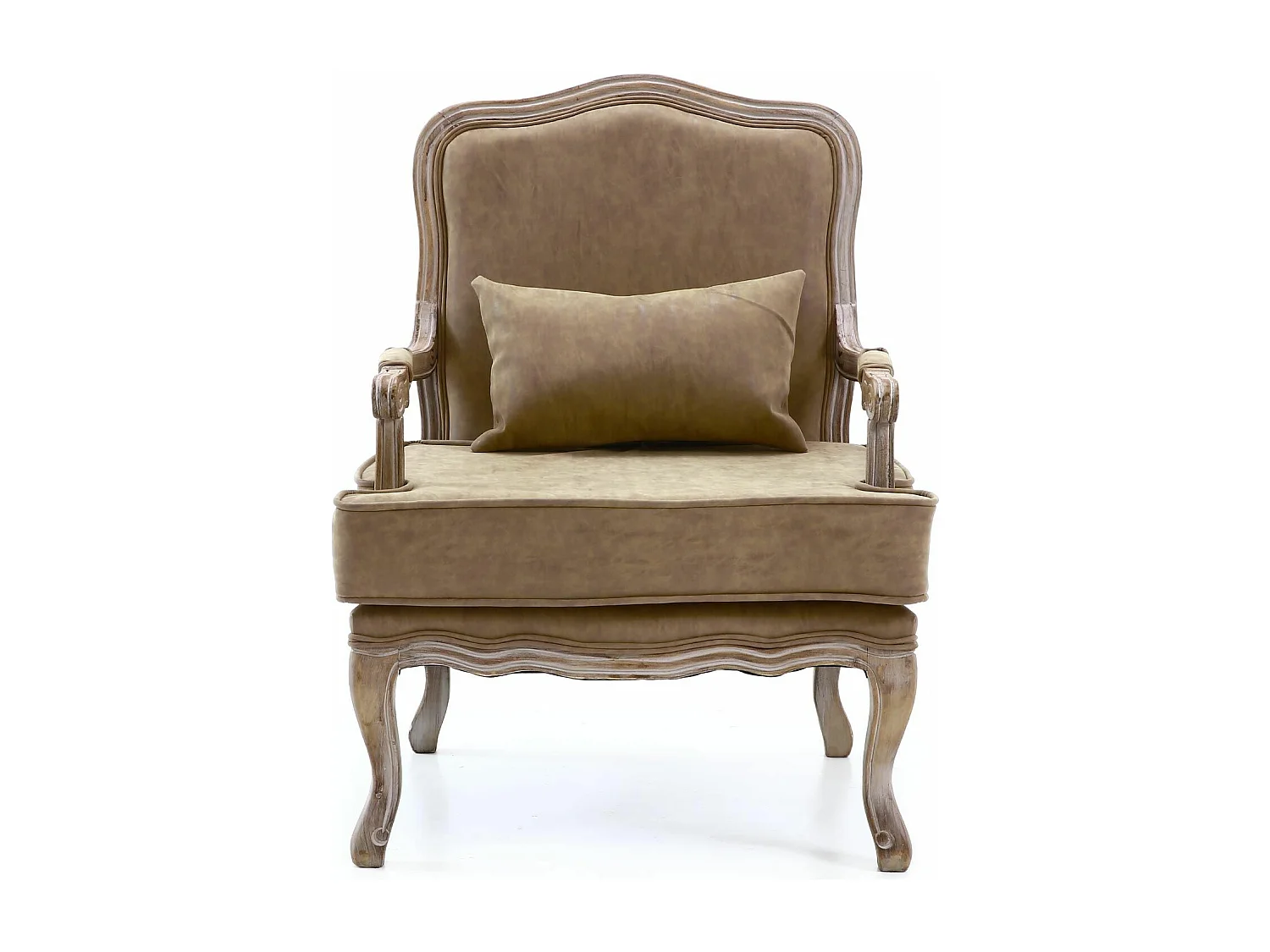 Fauteuil Mambo Simili Taupe
