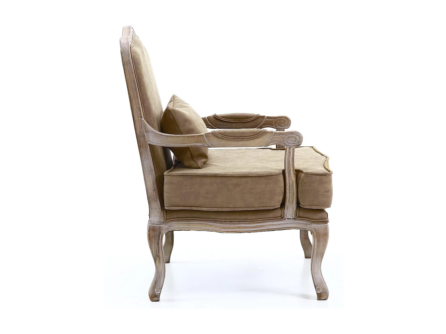 Fauteuil Mambo Simili Taupe